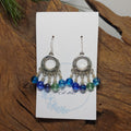 Chandelier Multi color Earrings