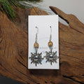 Sun w/ Jasper Earrings