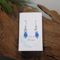 Butterfly/ Blue Earrings
