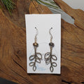 Leaves w/Jasper Earrings