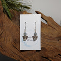 Elephant w/ Grey Earrings