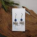 Dragonfly w/ Blue Earrings