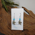 Dragon w/ Light Blue Earrings