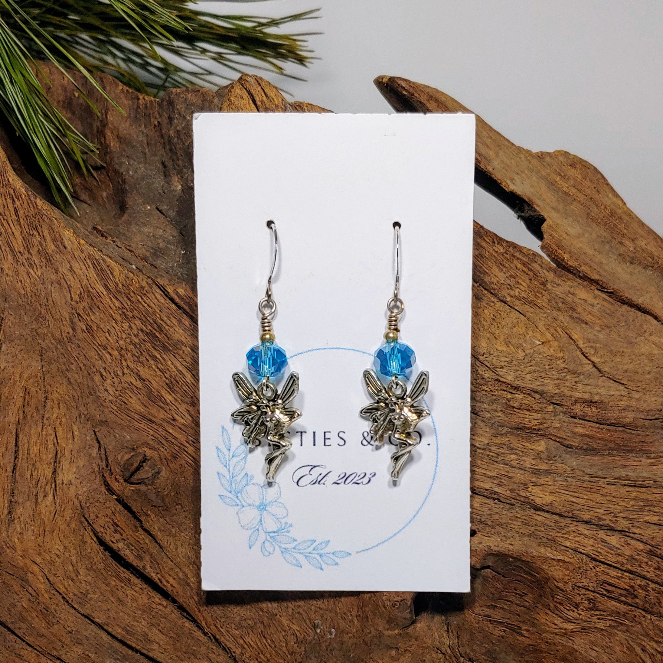Fairy w/ Aqua Earrings
