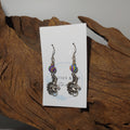 Unicorn w/ Dyed Resin Earrings