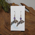 Guns and Roses w/Purple Earrings