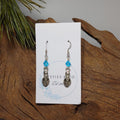 Sandles w/ Aqua Earrings