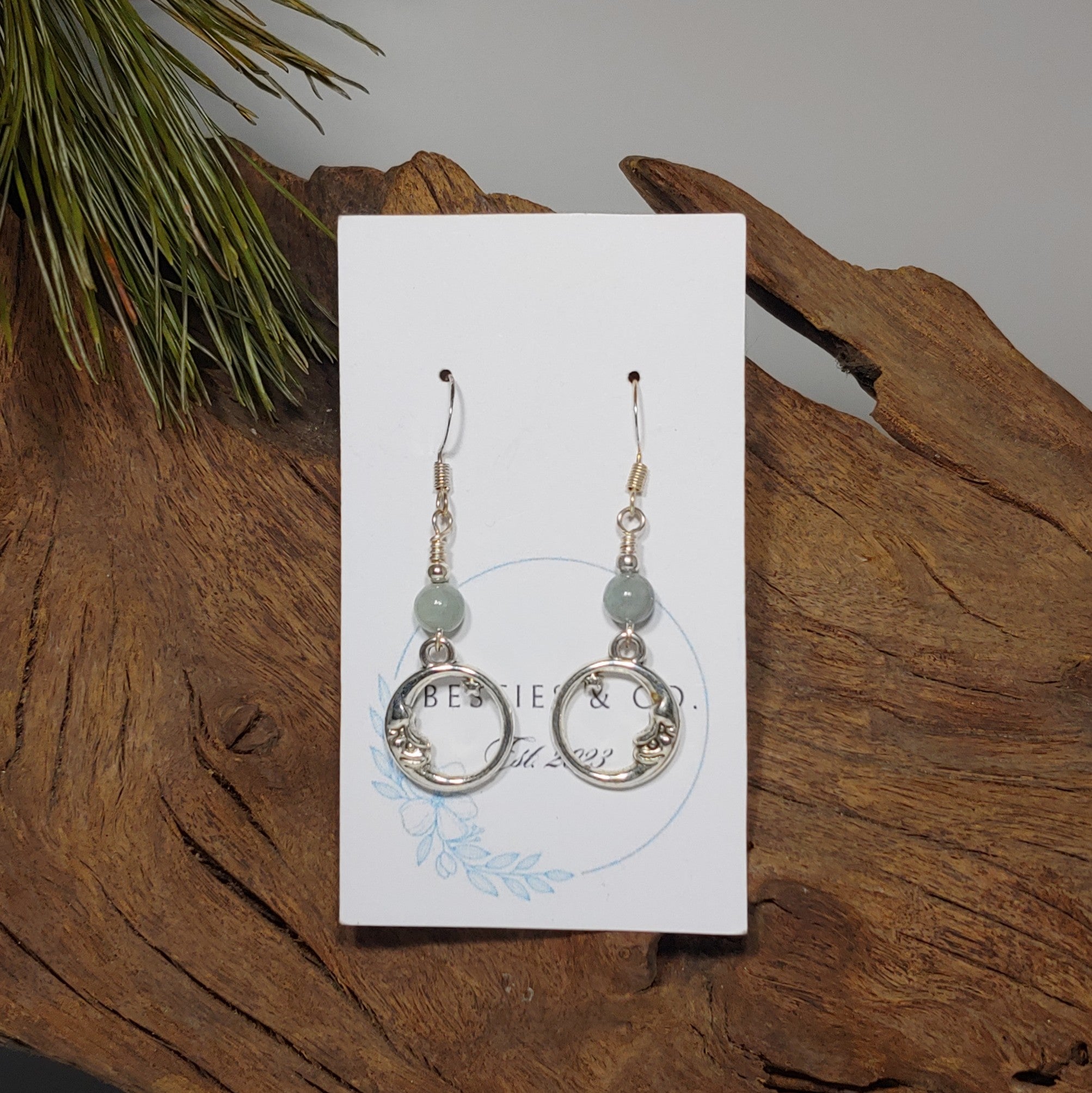 Man in the Moon Earrings