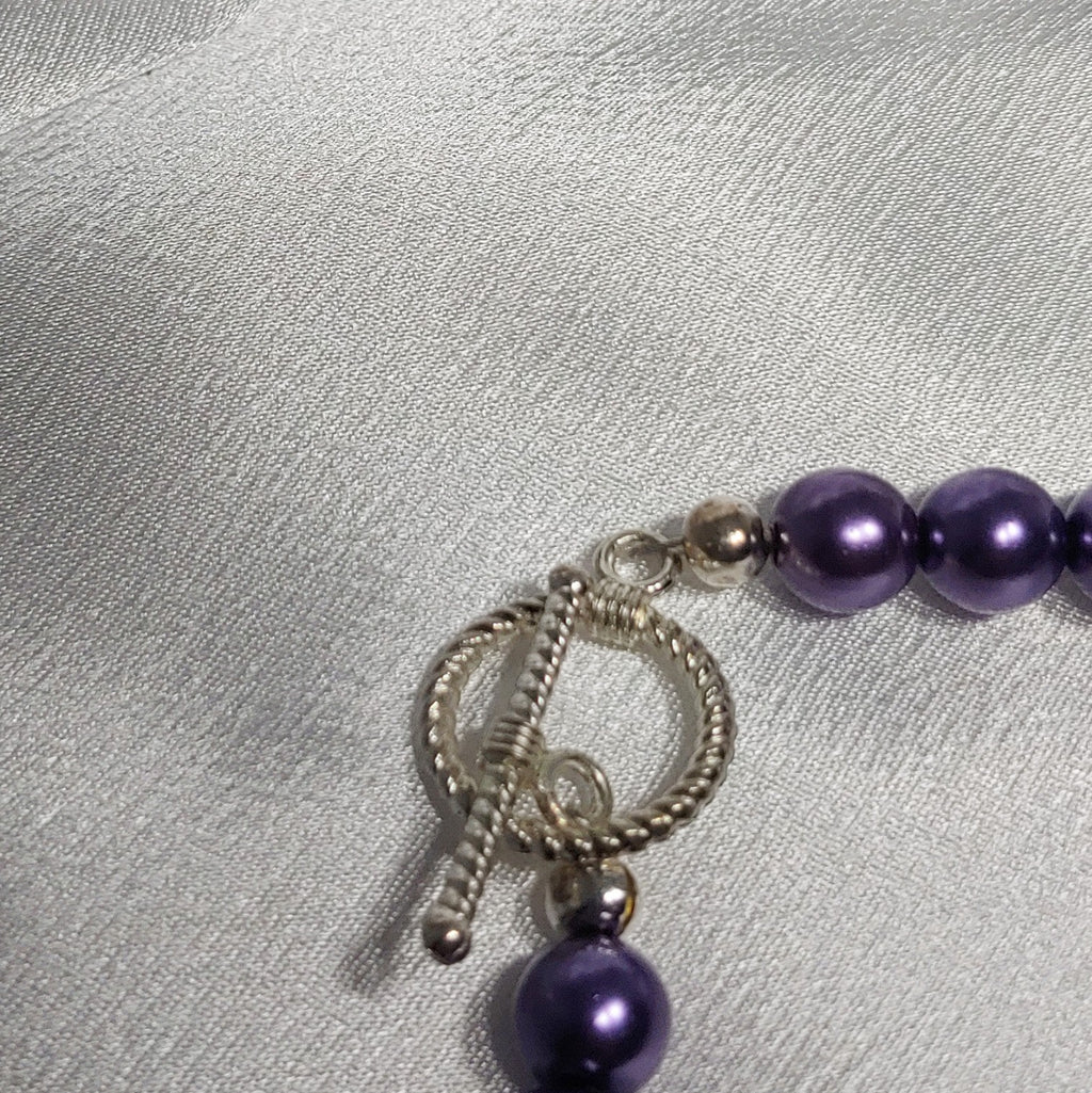 Starburst w/ Purple Necklace and Earrings