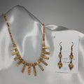 Jasper Necklace and Earrings