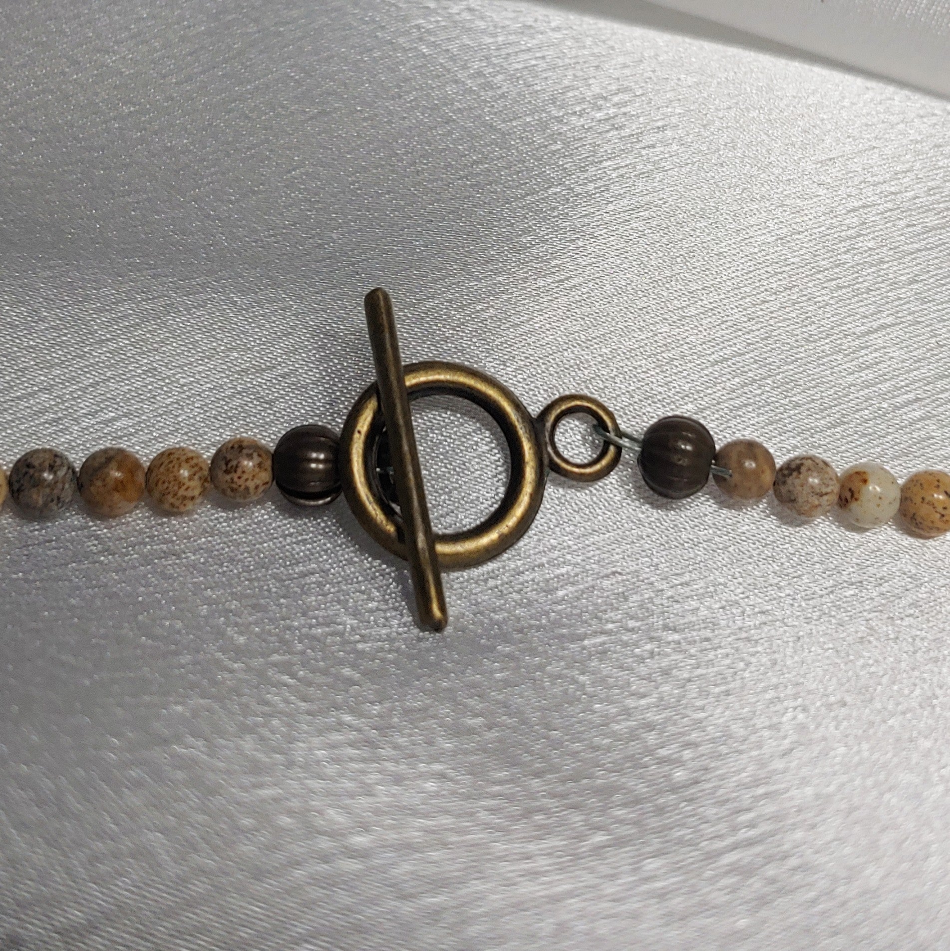 Jasper Necklace and Earrings