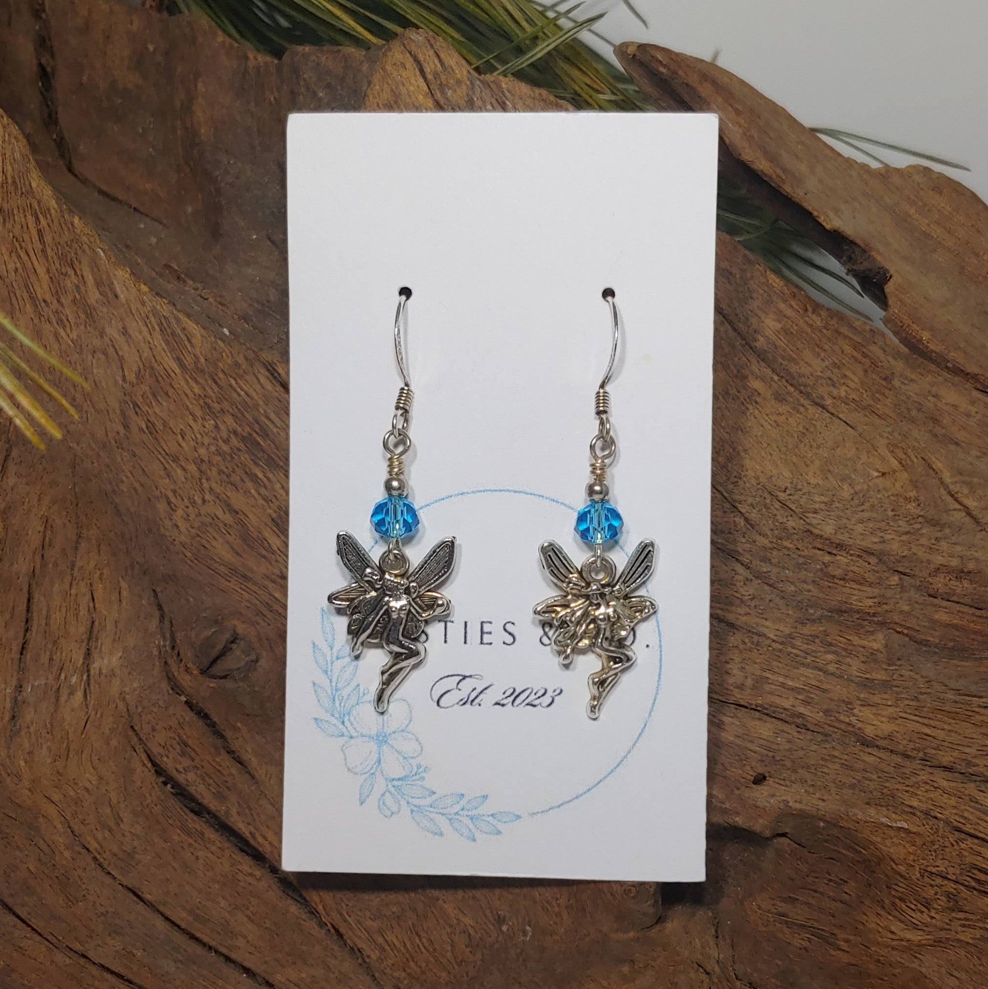 Fairy w/ Aqua Earrings