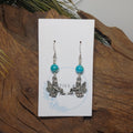 Fairy w/ Teal Blue Earrings