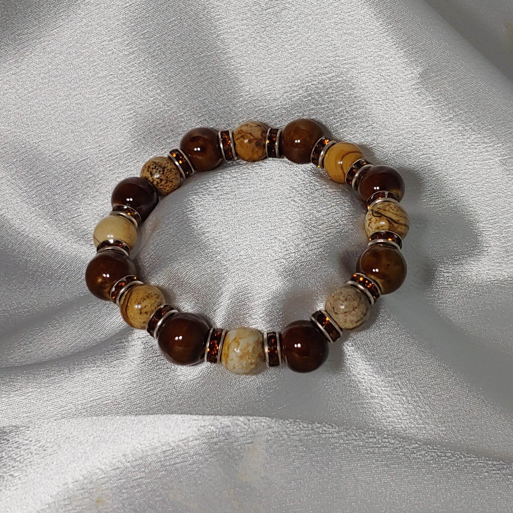 Jasper and Clay Bracelet