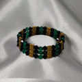 Black and Teal Bracelet