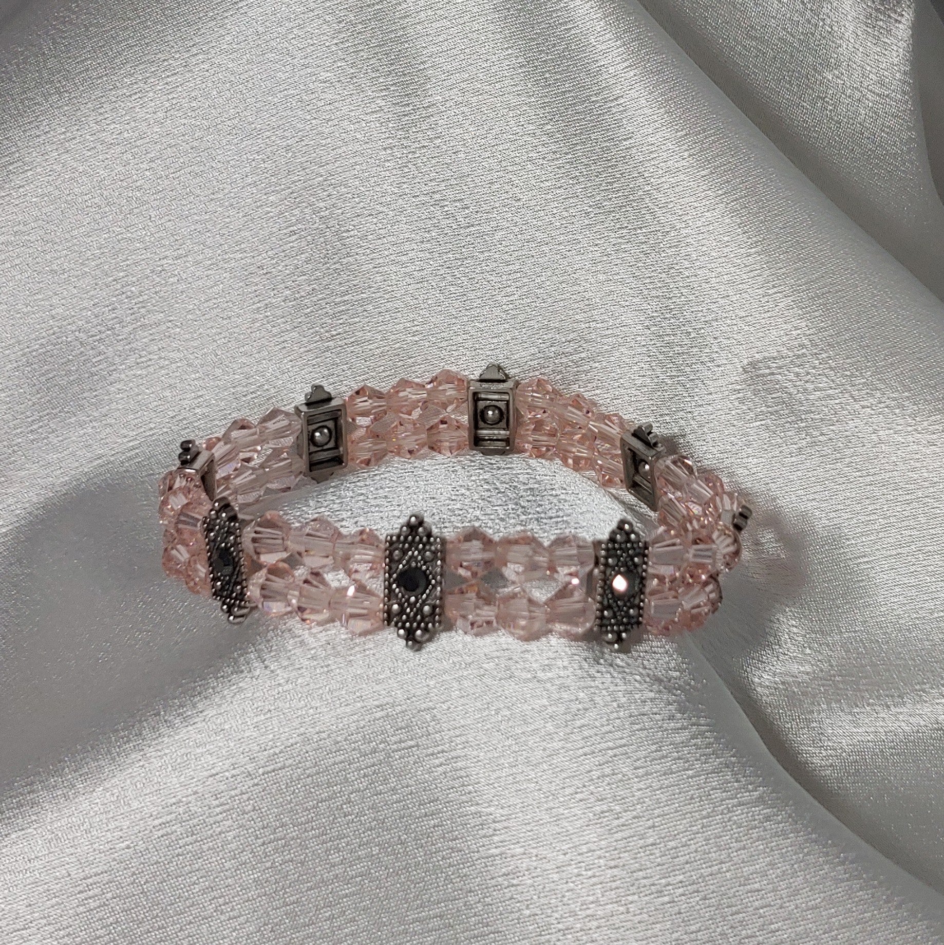 Pink Crystal Bracelet