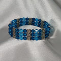 Teal and Aqua Bracelet