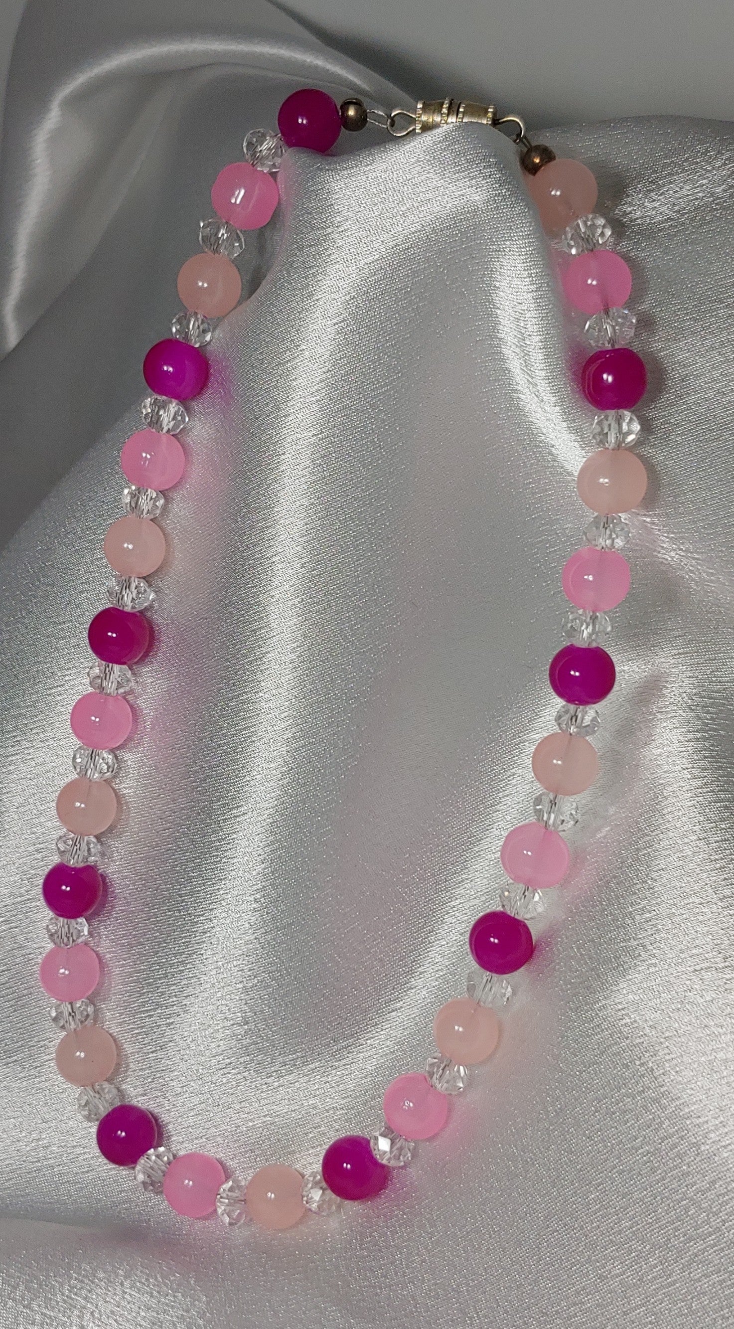 Girls Pink Necklace