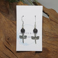 Dragonfly w/ Lava Earrings