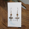Dragonfly w/ Jasper Earrings