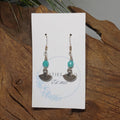 Fans w/ Sage Earrings