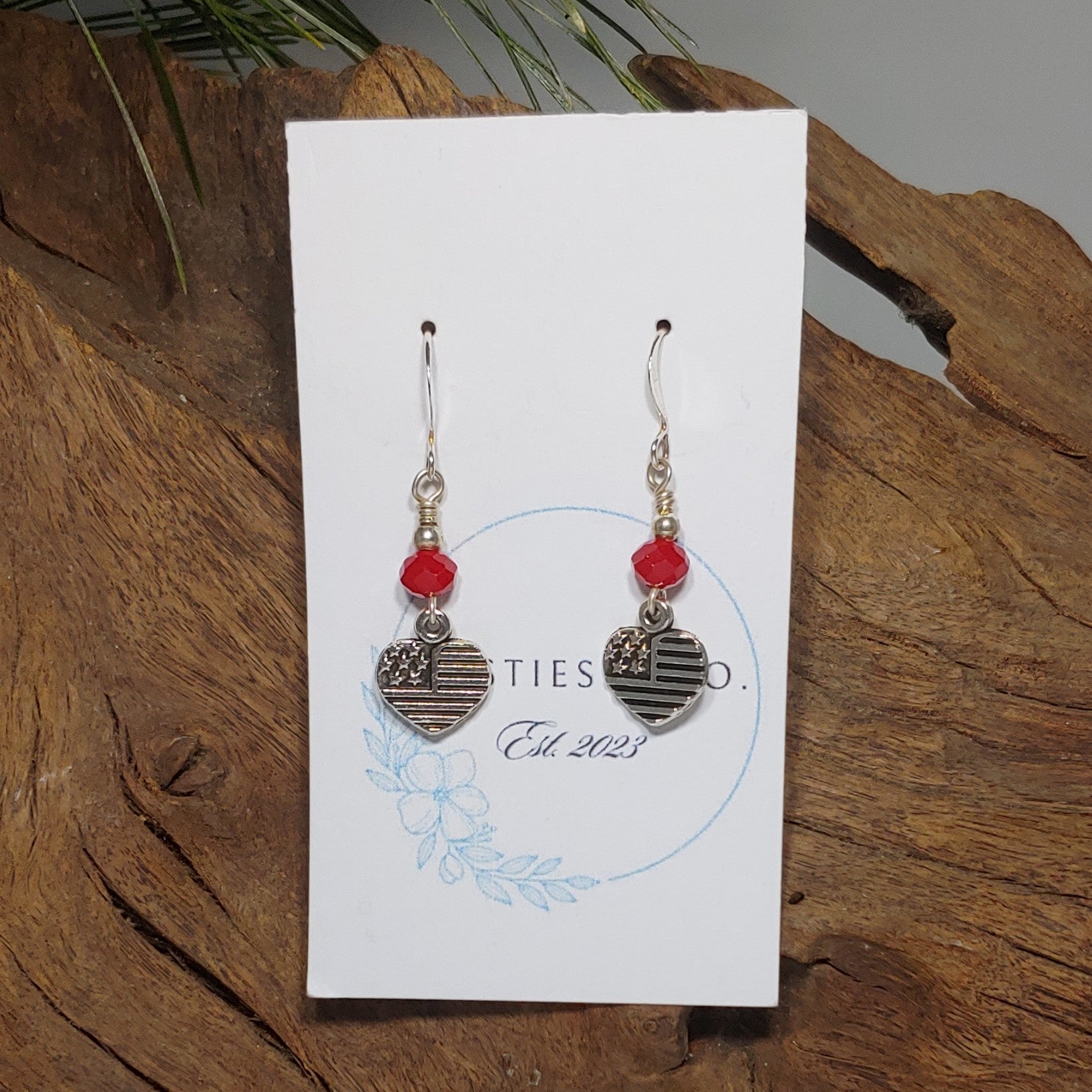 Patriotic Flag Earrings