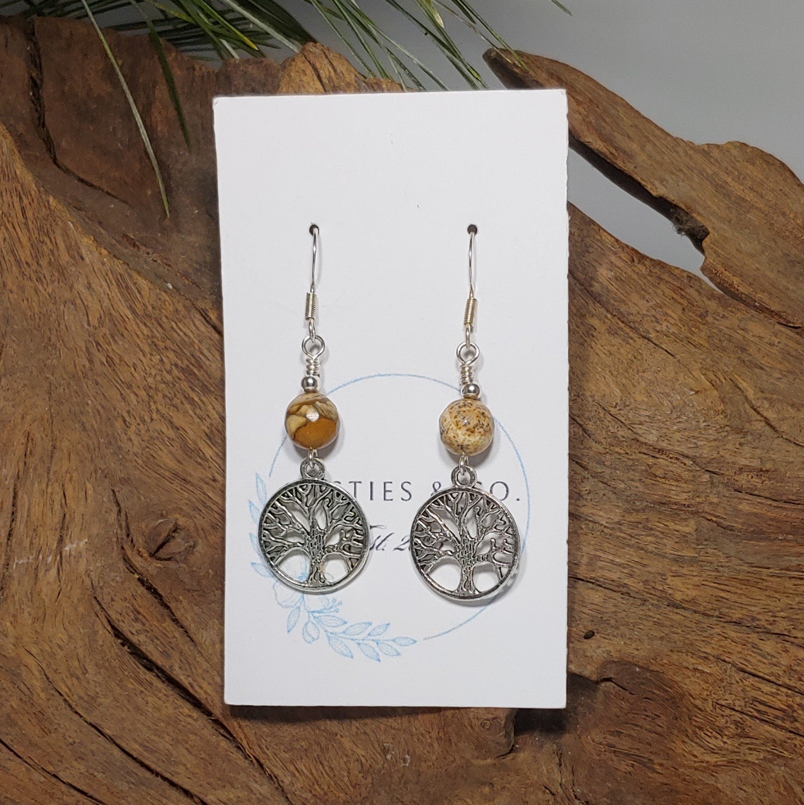 Tree of Life w/ Jasper Earrings