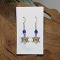 Nautical Ships Wheel Earrings