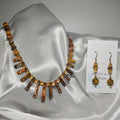 Jasper Necklace and Earrings