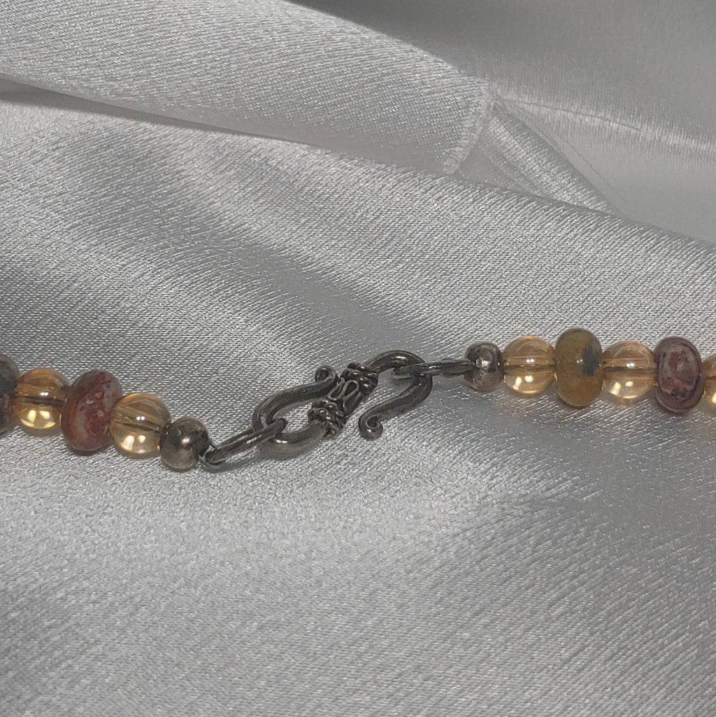 Jasper Necklace and Earrings