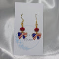 July 4th Bow Earrings